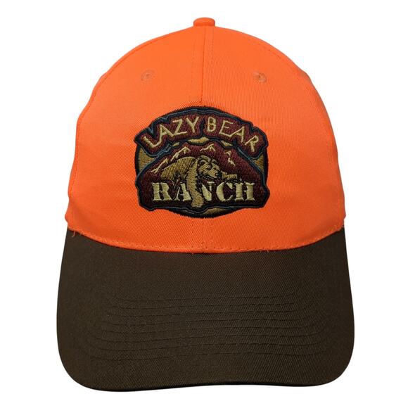Lazy Bear Ranch Strapback Baseball Cap Multicolor OS Adjustable Embroidered - Picture 1 of 9